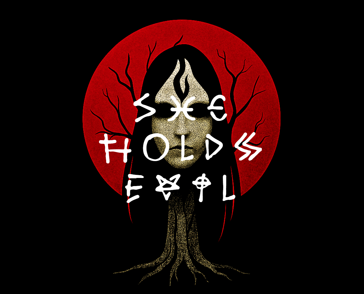 .She.Holds.Evil. Logo